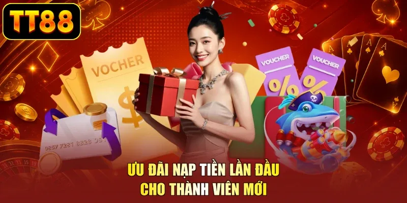 Ưu đãi nạp tiền lần đầu cho thành viên mới